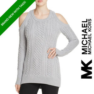 **NEW W TAGS** Michael Kors Pearl Cold Shoulder XL